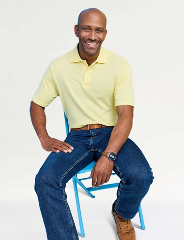 Pegasus Two Pack Cotton Plain Pique Polo - ML646